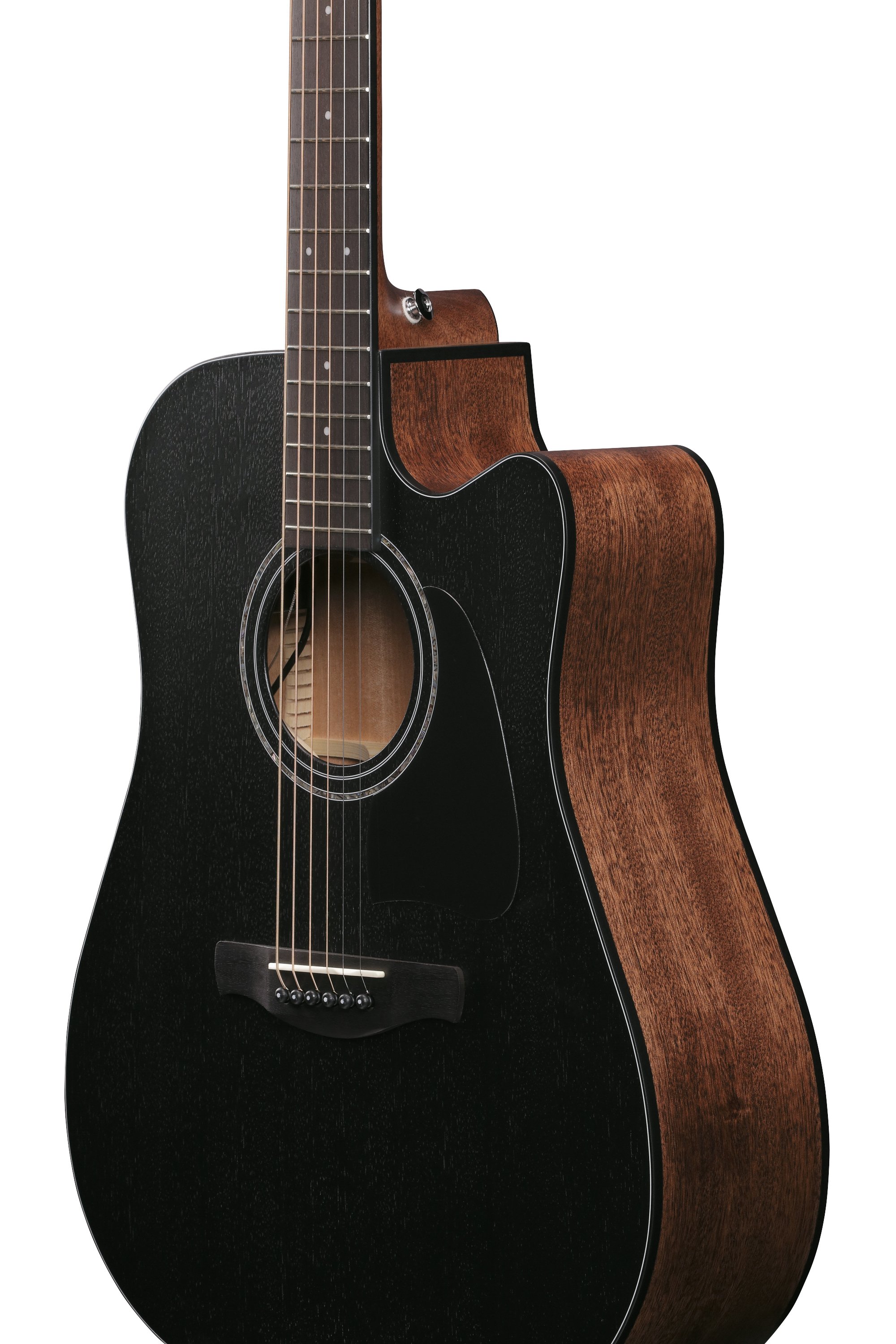 AW247CE-WKH Westerngitarre Weathered Black 